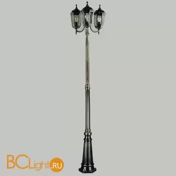 Садово-парковый светильник Orion Leuchten AL 11K/82579 Schwarz-gold/ rauch